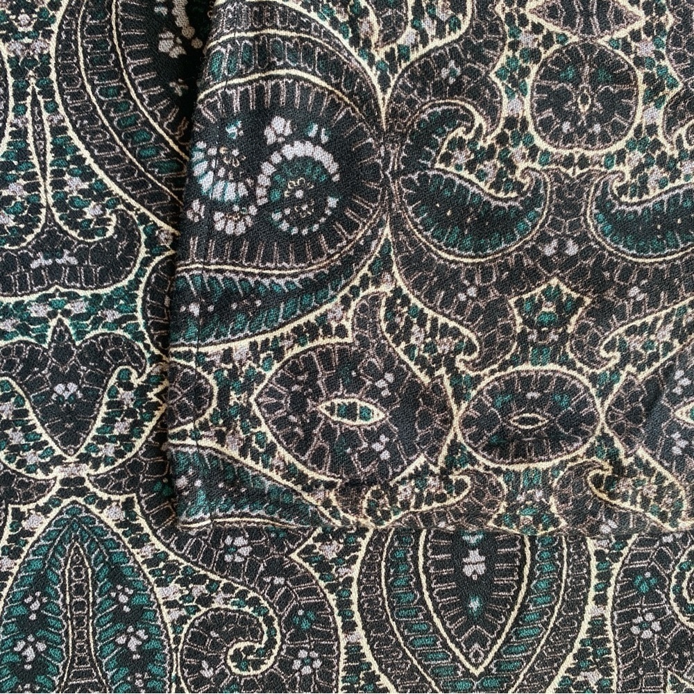 NWT Ella Moss Paisley Wrap Scarf Shawl Large Double-Sided - Picture 7 of 7